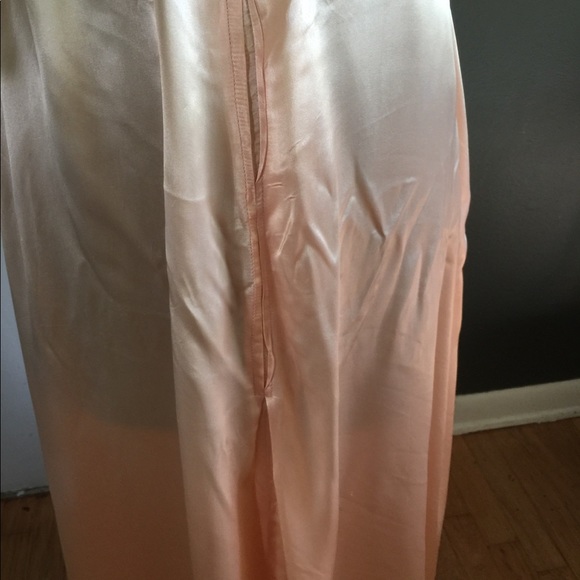 Vintage 1940s satin dressing robe S/M - Picture 5 of 8